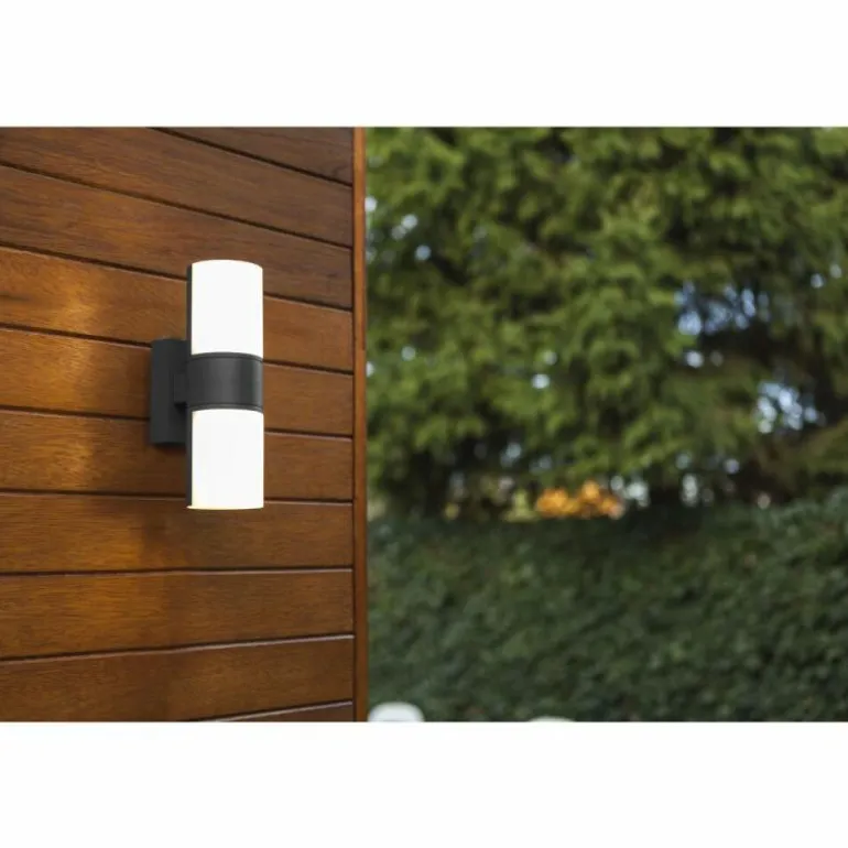 Applique murale d'extérieur Lutec CYRA LED Noir, 2 lumières