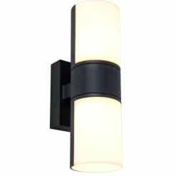Applique murale d'extérieur Lutec CYRA LED Noir, 2 lumières
