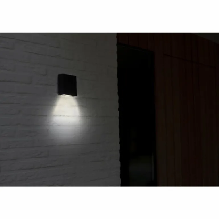 Applique murale d'extérieur Lutec Gemini XF LED Noir, 1 lumière
