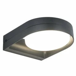 Applique murale d'extérieur Lutec Fele LED Anthracite, 1 lumière