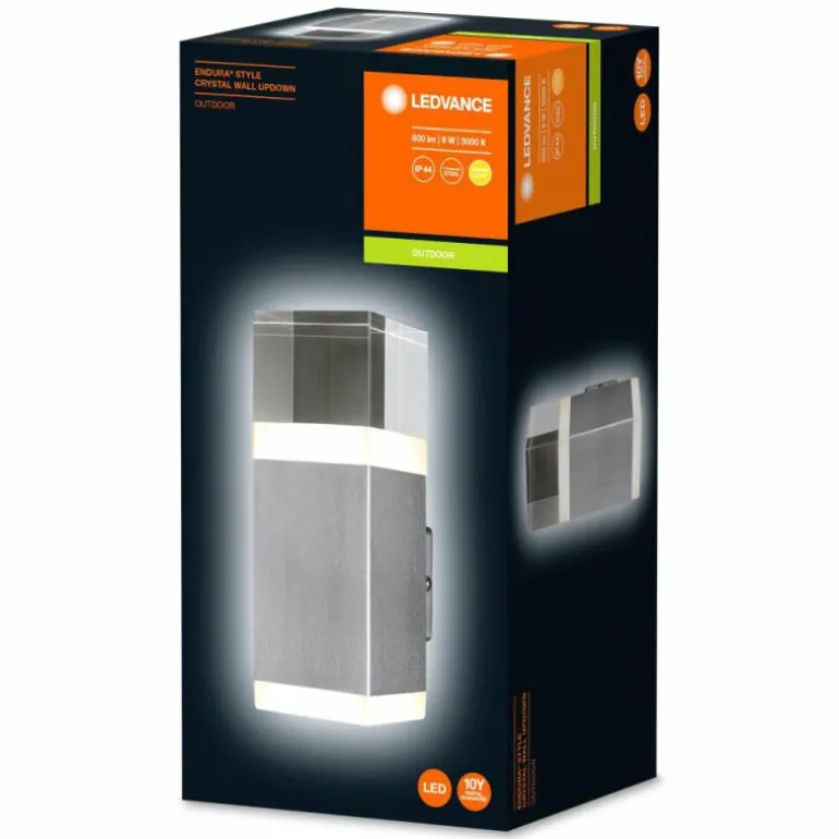 Applique murale d'extérieur LEDVANCE ENDURA Acier inoxydable, 1 lumière