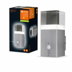 Applique murale d'extérieur LEDVANCE ENDURA Acier inoxydable, 1 lumière, Détecteur de mouvement
