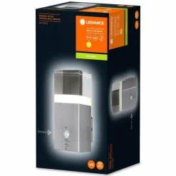 Applique murale d'extérieur LEDVANCE ENDURA Acier inoxydable, 1 lumière, Détecteur de mouvement