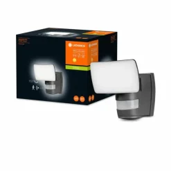 Applique murale d'extérieur LEDVANCE ENDURA Gris, 1 lumière, Détecteur de mouvement