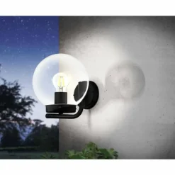 Applique murale d'extérieur Eglo TAVERNA Noir, 1 lumière