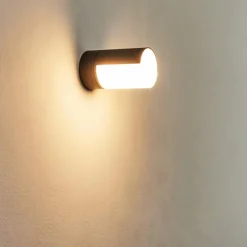 Applique murale d'extérieur Baulund LED Noir, 1 lumière