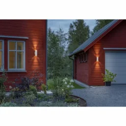 Applique murale d'extérieur Konstsmide Antares Blanc, 2 lumières