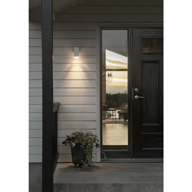 Applique murale d'extérieur Konstsmide Antares Blanc, 1 lumière