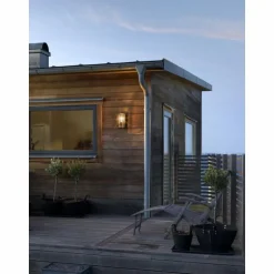 Applique murale d'extérieur Konstsmide Brindisi Noir, 1 lumière