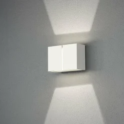 Applique murale d'extérieur Konstsmide Pavia LED Blanc, 4 lumières