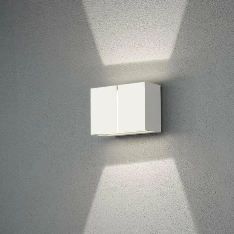 Applique murale d'extérieur Konstsmide Pavia LED Blanc, 4 lumières