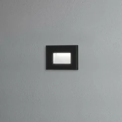 Applique murale d'extérieur Konstsmide Chieri LED Noir, 14 lumières