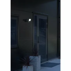 Applique murale d'extérieur Konstsmide Camera-Smart-Light LED Noir, 1 lumière, Détecteur de mouvement