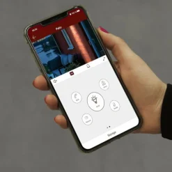 Applique murale d'extérieur Konstsmide Camera-Smart-Light LED Noir, 2 lumières, Détecteur de mouvement