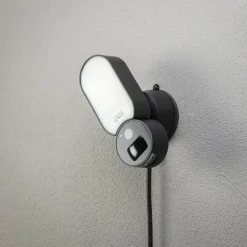 Applique murale d'extérieur Konstsmide Smartlight LED Noir, 1 lumière, Détecteur de mouvement