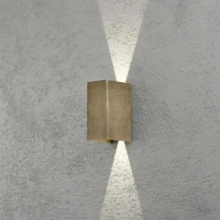 Applique murale d'extérieur Konstsmide Cremona LED Laiton, 2 lumières