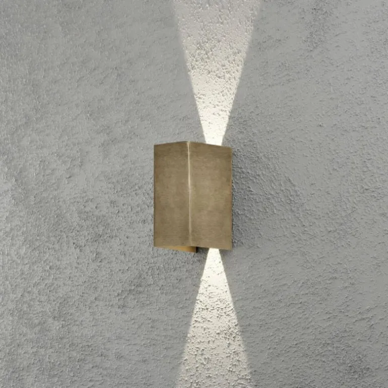 Applique murale d'extérieur Konstsmide Cremona LED Laiton, 2 lumières