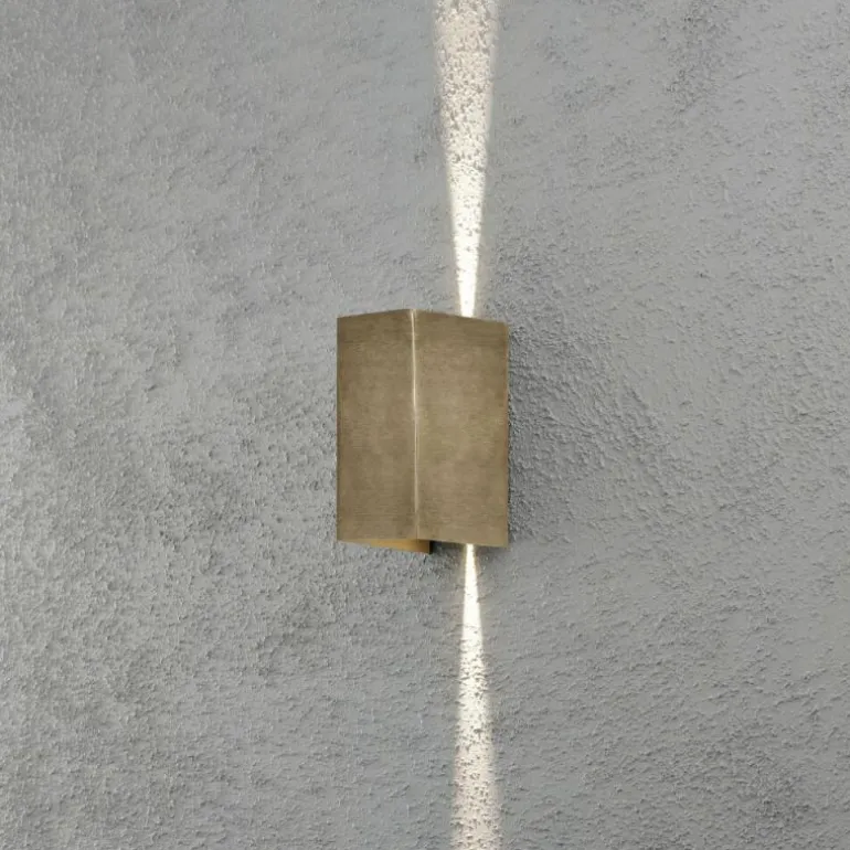 Applique murale d'extérieur Konstsmide Cremona LED Laiton, 2 lumières