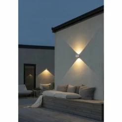 Applique murale d'extérieur Konstsmide Gala LED Blanc, 1 lumière