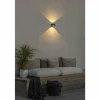 Applique murale d'extérieur Konstsmide Gela LED Anthracite, 2 lumières