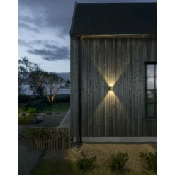 Applique murale d'extérieur Konstsmide Chieri LED Laiton, 4 lumières