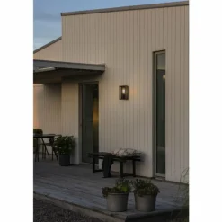 Applique murale d'extérieur Konstsmide Carpi Noir, 1 lumière