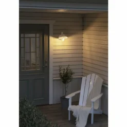 Applique murale d'extérieur Konstsmide Vega Mini Blanc, 1 lumière