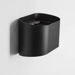 Applique murale d'extérieur Everton LED Noir, 2 lumières