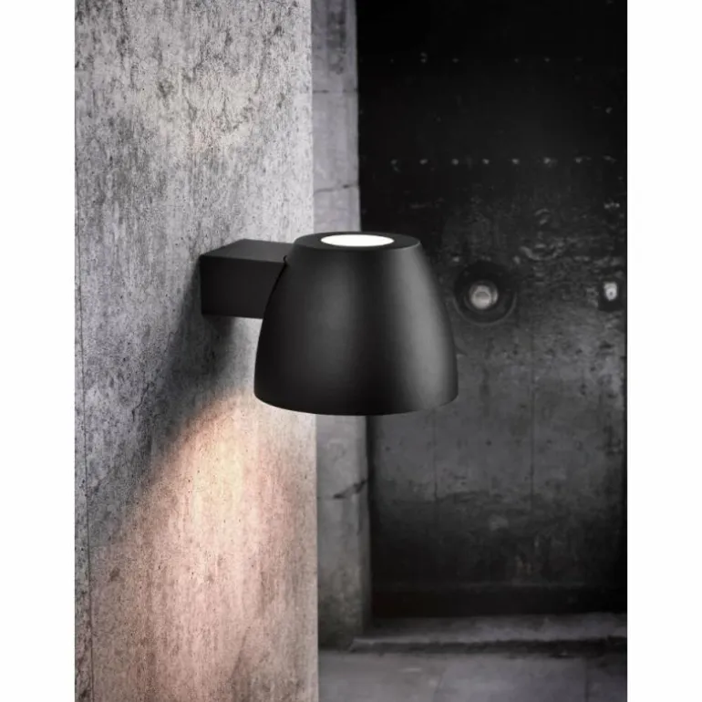 Applique murale d'extérieur Nordlux BELL Noir, 1 lumière