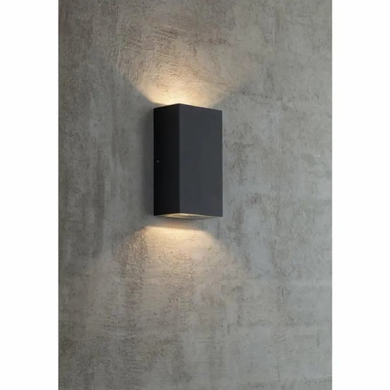 Applique murale d'extérieur Nordlux ROLD LED Noir, 2 lumières