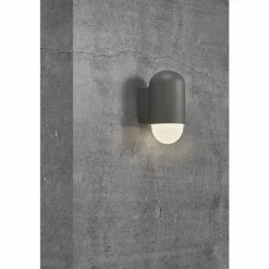 Applique murale d'extérieur Nordlux HEKA Anthracite, 1 lumière