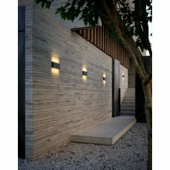 Applique murale d'extérieur Nordlux KINVER LED Noir, 2 lumières