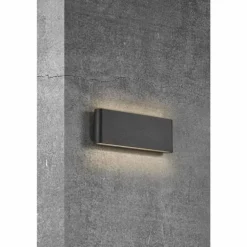 Applique murale d'extérieur Nordlux KINVER LED Noir, 2 lumières