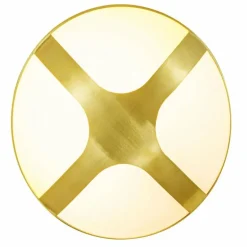 Applique murale d'extérieur Nordlux CROSS Laiton, 1 lumière