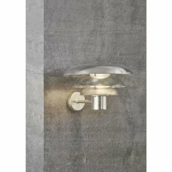 Applique murale d'extérieur Nordlux KURNOS Argenté, 1 lumière