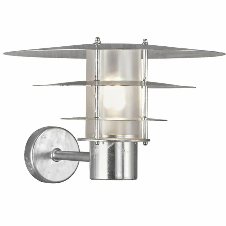 Applique murale d'extérieur Nordlux BASTIA Argenté, 1 lumière