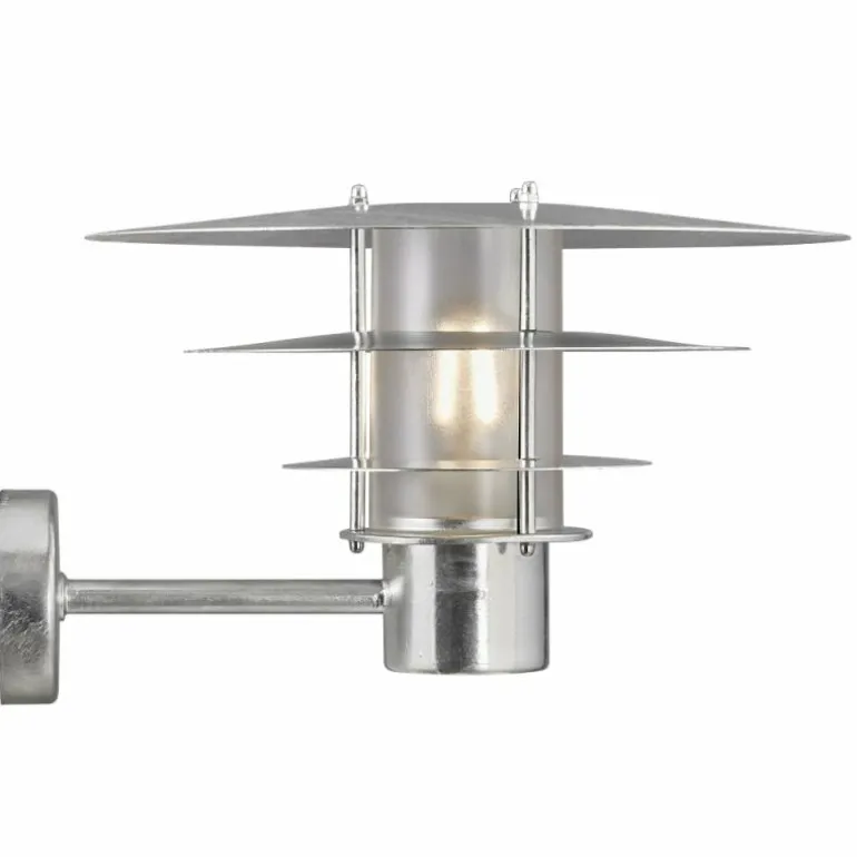 Applique murale d'extérieur Nordlux BASTIA Argenté, 1 lumière