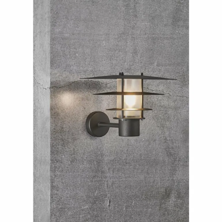 Applique murale d'extérieur Nordlux BASTIA Noir, 1 lumière