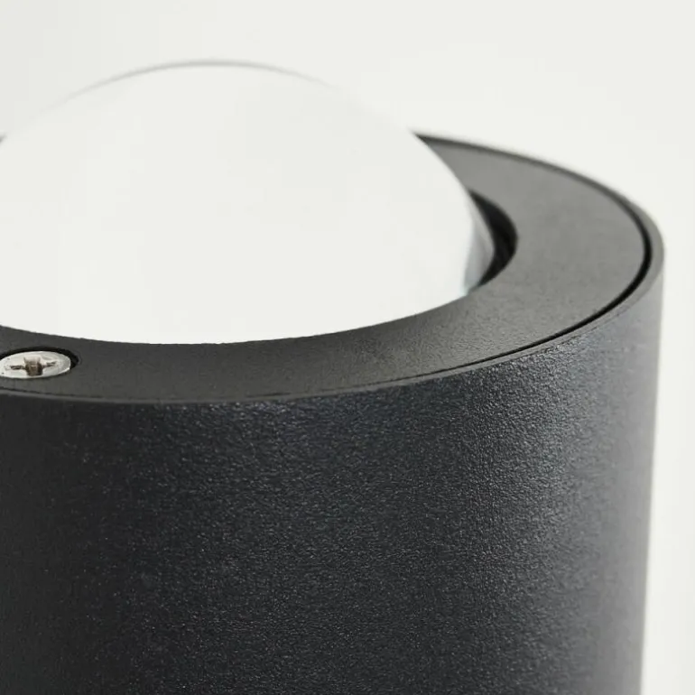 Applique murale d'extérieur Andersro LED Noir, 2 lumières