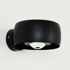 Applique murale d'extérieur Andersro LED Noir, 2 lumières