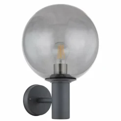 Applique murale d'extérieur Globo HEDWIG Anthracite, 1 lumière