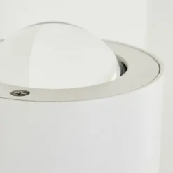 Applique murale d'extérieur Andersro LED Blanc, 2 lumières