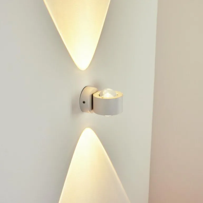 Applique murale d'extérieur Andersro LED Blanc, 2 lumières