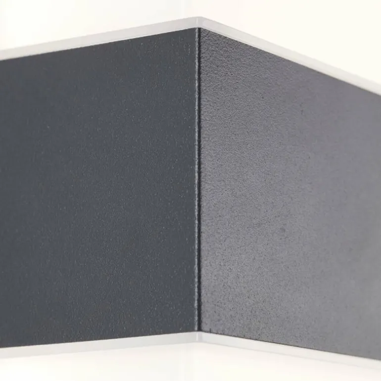 Applique murale d'extérieur Brilliant Archie LED Noir, 1 lumière, Détecteur de mouvement