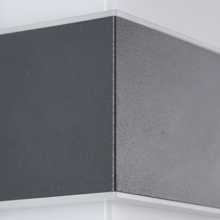 Applique murale d'extérieur Brilliant Archie LED Noir, 1 lumière, Détecteur de mouvement