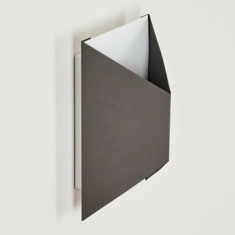 Applique murale d'extérieur Hedno LED Anthracite, Blanc, 2 lumières