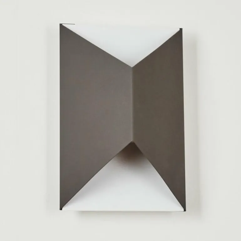 Applique murale d'extérieur Hedno LED Anthracite, Blanc, 2 lumières