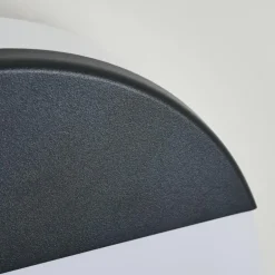 Applique murale d'extérieur Eppeland LED Noir, 1 lumière