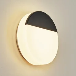 Applique murale d'extérieur Eppeland LED Noir, 1 lumière