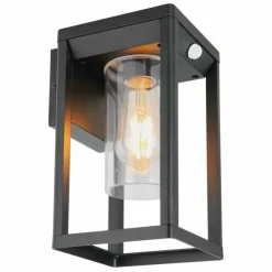 Applique murale d'extérieur Globo CANDELA Noir, 1 lumière